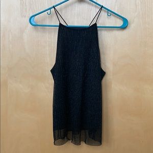 Black Shimmer Tank